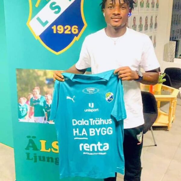 Arinze Anya joins Ljungkile SK Herrfotboll of Sweden